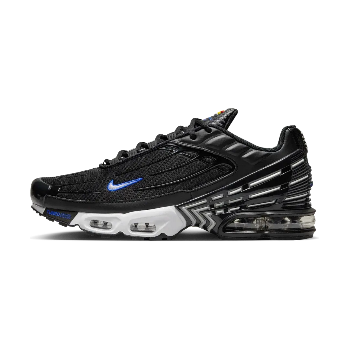 Nike Air Max Plus 3 Black Blue Metallic Silver