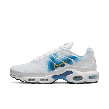 Nike Air Max Plus Spray Paint Swoosh White Blue - DX8962-100 - View 1 | Next Step