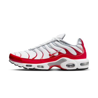 Nike Air Max Plus White University Red Wolf Grey - IF6224-101 - View 1 | Next Step