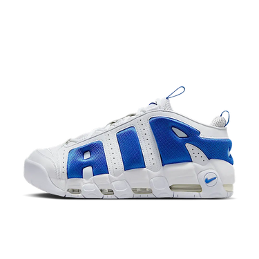 Nike Air More Uptempo Low White Hyper Royal - FZ3055-101 - View 1 | Next Step