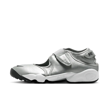 Nike Air Rift Leather Metallic Silver Sail | Next Step