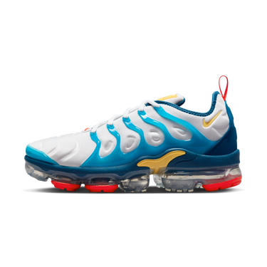 Nike Air VaporMax Plus White Citron Pulse Industrial Blue - FJ3999-100 - View 1 | Next Step