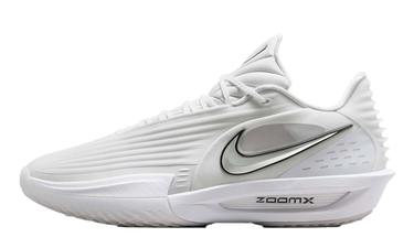 Nike Air Zoom GT Cut 3 Turbo White Metallic Silver - HV9919-101/HV9918-101 - View 1 | Next Step