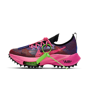 Nike Air Zoom Tempo Next% Flyknit Off-White Racer Blue Pink Glow - CV0697-400 - View 1 | Next Step