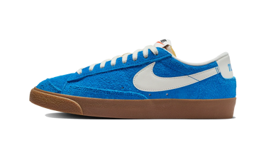 Nike Blazer Low 77 Vintage Photo Blue Gum - FQ8060-400 - View 1 | Next Step