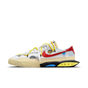 Nike Blazer Low Off-White University Red - DH7863-100 - View 1 | Next Step