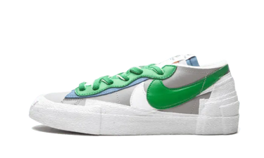 Nike Blazer Low Sacai Medium Grey Classic Green - DD1877-001 - View 1 | Next Step