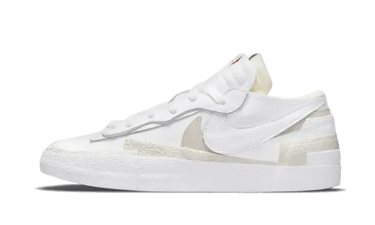 Nike Blazer Low Sacai White Patent - DM6443-100 - View 1 | Next Step