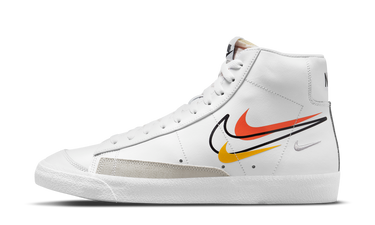 Nike Blazer Mid 77 Multi-Swoosh White - DN7996-100 - View 1 | Next Step