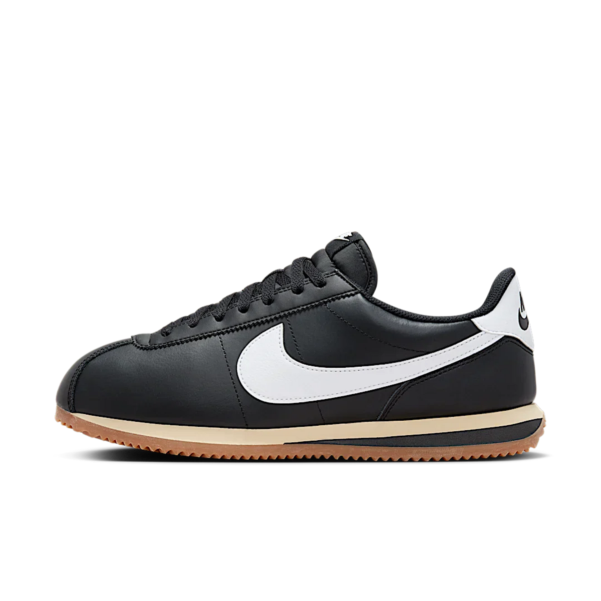 Nike Cortez Black Gum Medium Brown Sesame White