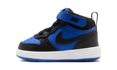 Nike Court Borough Mid 2 TD Black Game Royal - CD7784-404 - View 1 | Next Step