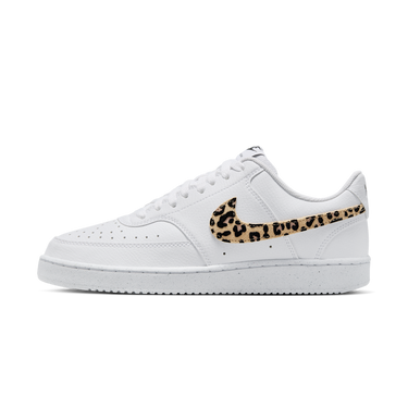 Nike Court Vision Low SE White Leopard Swoosh | Next Step