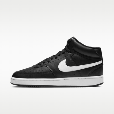 Nike Court Vision Mid Black White - CD5436-001 - View 1 | Next Step