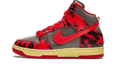 Nike Dunk High 1985 Red Acid Wash - DD9404-600 - View 1 | Next Step