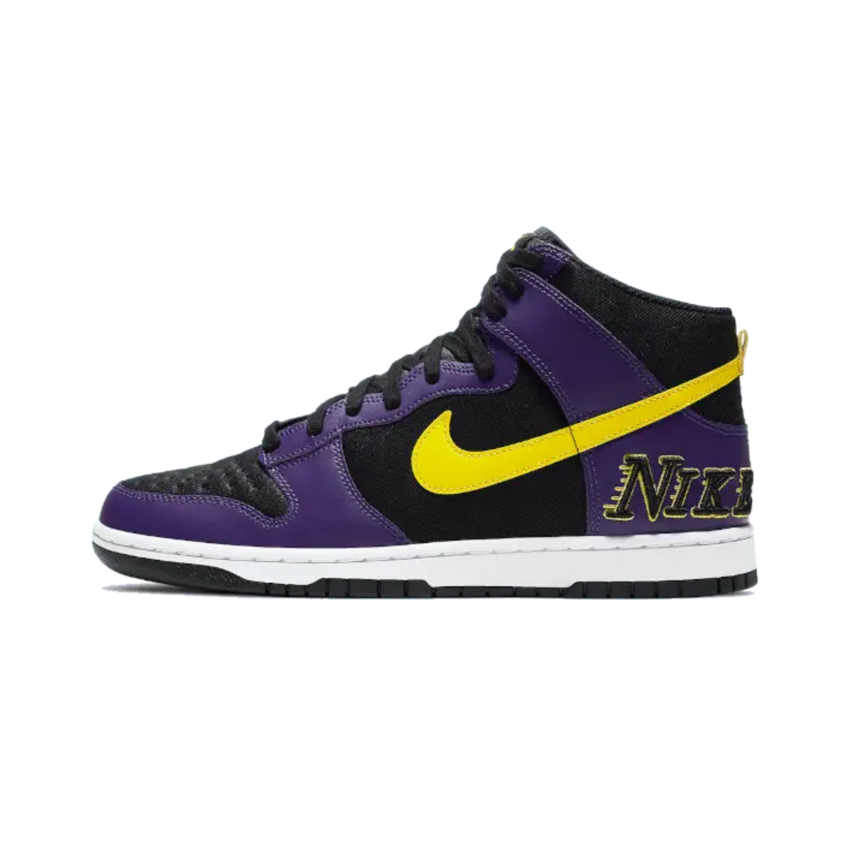 Nike Dunk High EMB Lakers