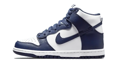 Nike Dunk High Midnight Navy - DD1399-104 / DB2179-104 - View 1 | Next Step