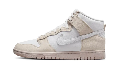 Nike Dunk High Retro PRM Cracked Leather Swoosh - DV0822-100 - View 1 | Next Step