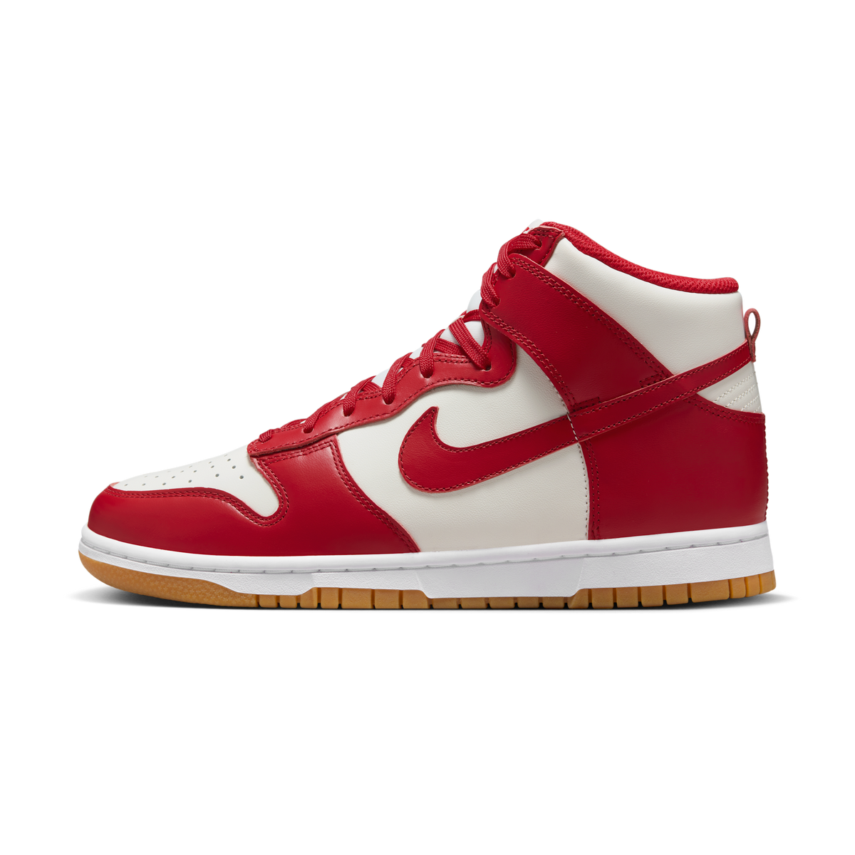 Nike Dunk High Sail Gym Red Gum (Women's)