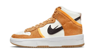 Nike Dunk High Up Sail Sunset Pink Glaze Rush Maroon - DO6722-100 - View 1 | Next Step