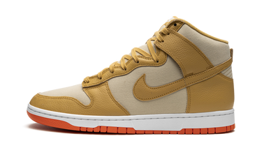 Nike Dunk High Wheat Gold Safety Orange | Next Step