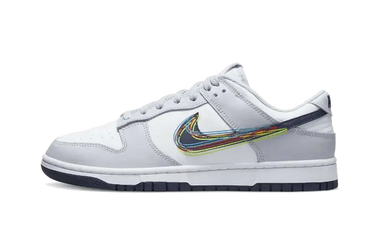 Nike Dunk Low 3D Swoosh - DV6482-100 - View 1 | Next Step