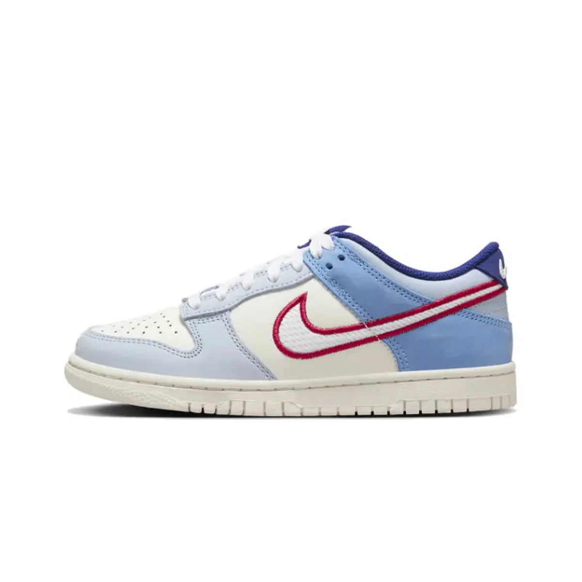 Nike Dunk Low Armory Blue Red Mesh