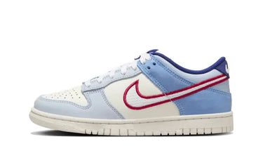 Nike Dunk Low Armory Blue Red Mesh - HF5742-111 - View 1 | Next Step