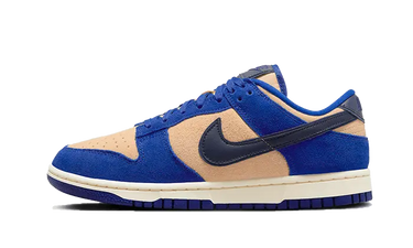 Nike Dunk Low LX Blue Suede - DV7411-400 - View 1 | Next Step