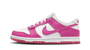 Nike Dunk Low Laser Fuchsia (GS) - FB9109-102 - View 1 | Next Step
