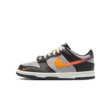 Nike Dunk Low Medium Grey Black Orange Peel - IQ0206-062 - View 1 | Next Step