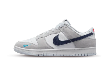 Nike Dunk Low Mini Swoosh Grey - FJ4227-001 - View 1 | Next Step