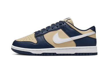 Nike Dunk Low Next Nature Midnight Navy Gold - DD1873-401 - View 1 | Next Step