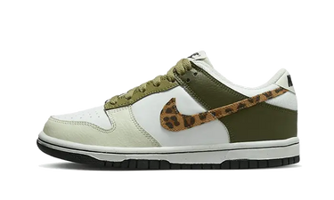 Nike Dunk Low Olive Leopard - DX9282-100 - View 1 | Next Step