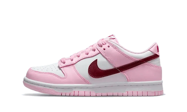Nike Dunk Low Pink Foam Dark Beetroot (GS) - CW1590-601 - View 1 | Next Step