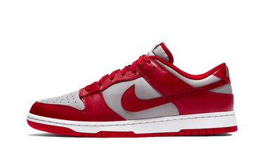 Nike Dunk Low Retro Medium Grey Varsity Red UNLV (2021) - DD1391-002-CW1590-002 - View 1 | Next Step