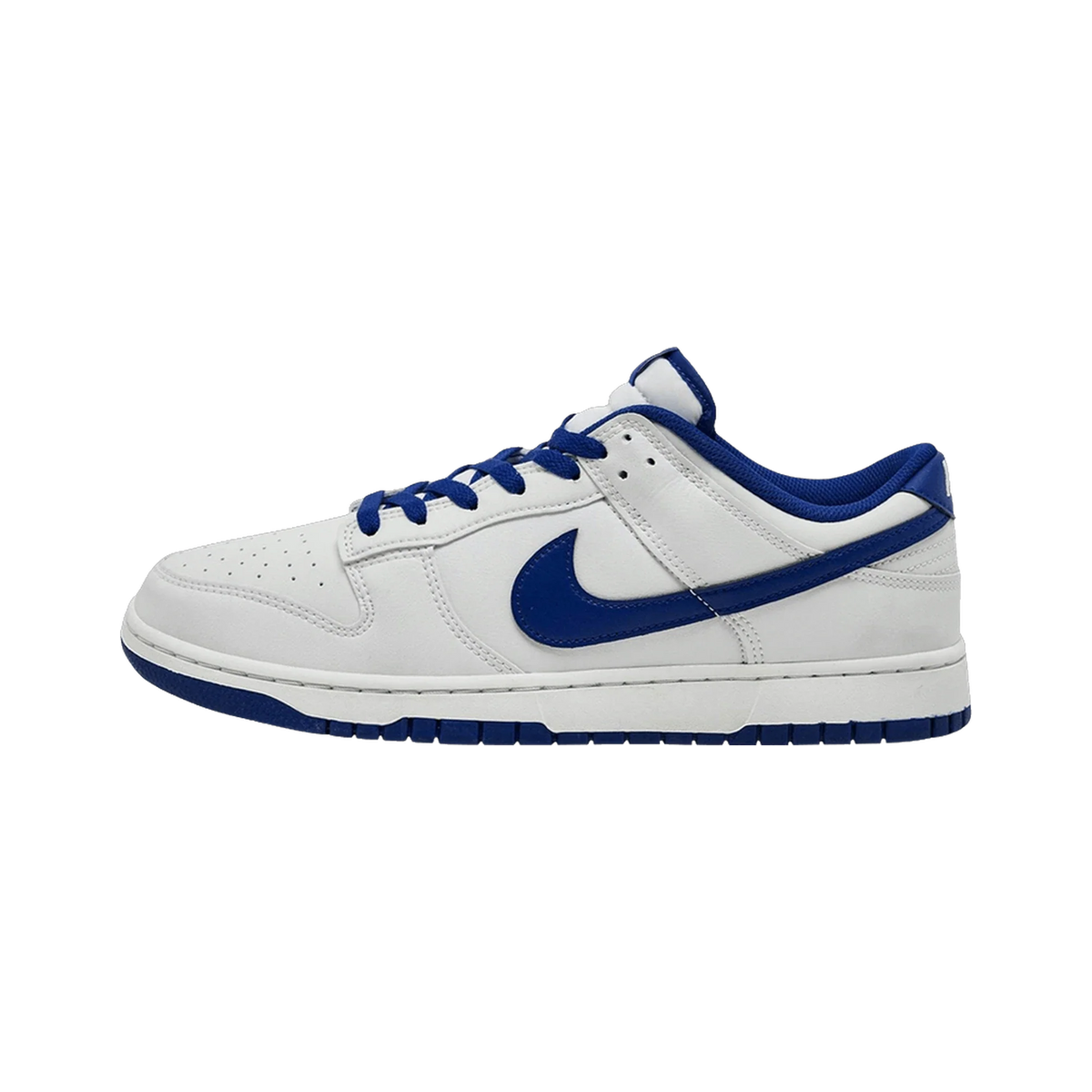 Nike Dunk Low Retro White Deep Royal Blue