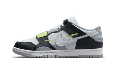 Nike Dunk Low Scrap Wolf Grey Light Lemon Twist - DC9723-001 - View 1 | Next Step
