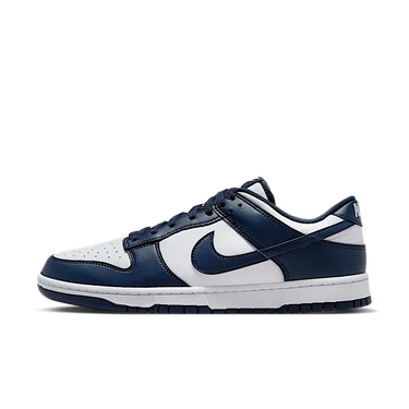 Nike Dunk Low White Midnight Navy - HF5441-107 - View 1 | Next Step
