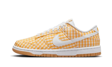Nike Dunk Low Yellow Gingham - DZ2777-700 - View 1 | Next Step