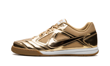 Nike Gato LV8 Metallic Gold White Gum Light Brown - IB3566-700 - View 1 | Next Step