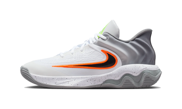 Nike Giannis Immortality 4 White Volt Wolf Grey Black - FQ3680-102 - View 1 | Next Step