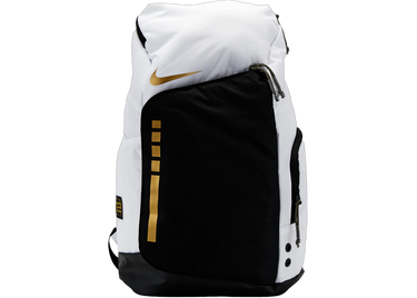 Nike Hoops Elite 32L Backpack White/Gold/Black | Next Step