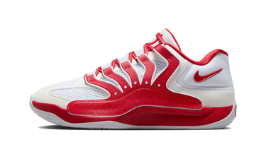 Nike KD 18 TB White University Red - IM0634-104 - View 1 | Next Step