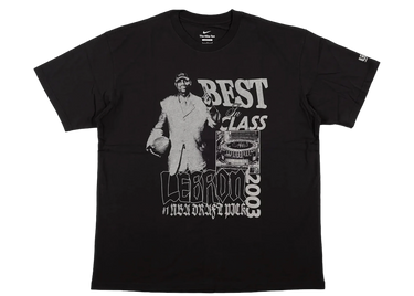 Nike LeBron James "Best In Class" Basketball T-shirt Black - IH8542-045 - View 1 | Next Step