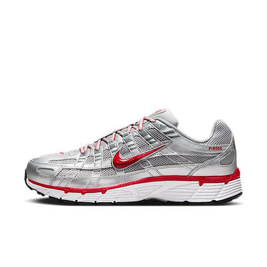 Nike P-6000 Metallic Silver Gym Red | Next Step