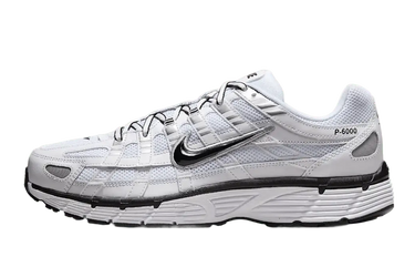Nike P-6000 White Metallic Silver Black - CD6404-107 - View 1 | Next Step