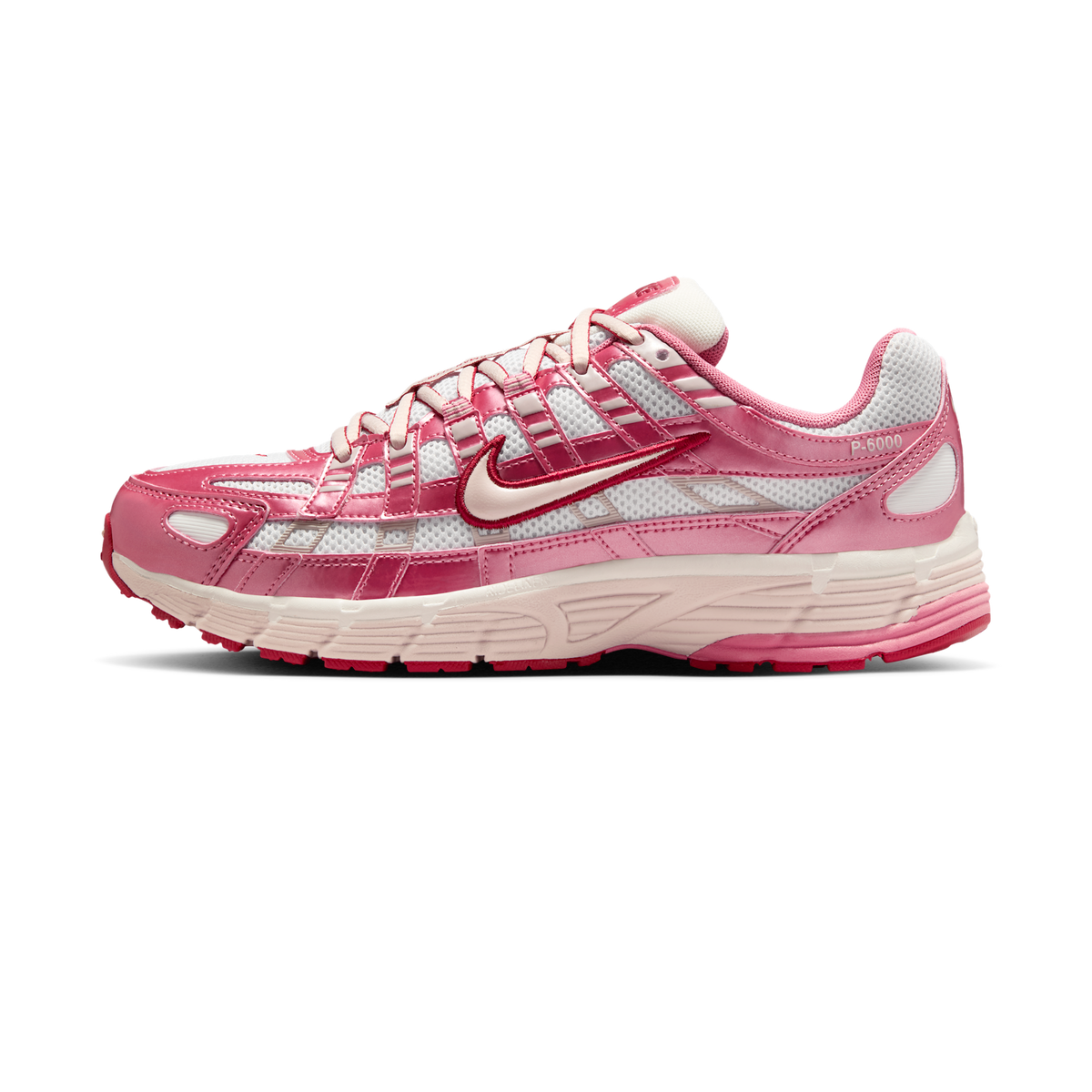 Nike P-6000 White Silt Red Peony (Women's)