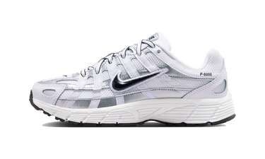 Nike P-6000 White/Metallic Silver/Black - IU7568-100 - View 1 | Next Step
