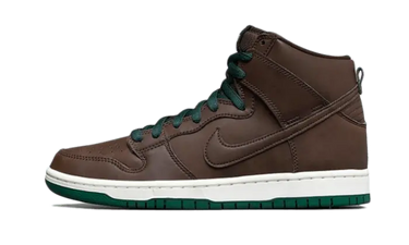Nike SB Dunk High Baroque Brown Vegan Leather - CV1624-200 - View 1 | Next Step