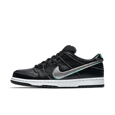 Nike SB Dunk Low Diamond Supply Co. Black Diamond - BV1310-001 - View 1 | Next Step